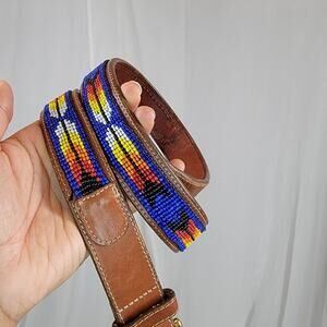 LAND'S END Beaded Belt | 32